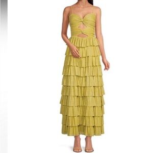 Gianni Bini!!! Lime dress in perfect condition, worn once